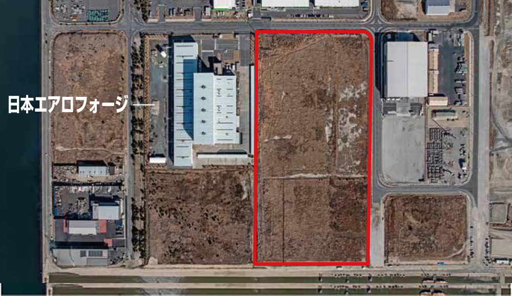 玉島ハーバーアイランド航空機産業ゾーン